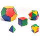 Set educativ de construcție cu solide platonice, 50 piese – Original Polydron
