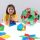 Set educativ translucid de construcție 2D și 3D, 164 piese – Original Crystal Polydron