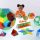 Set educativ translucid de construcție pentru clasă, 184 piese – Original Crystal Polydron