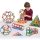 Set educativ de construcție geometrică pentru clasă, 310 piese – Original Polydron Frameworks