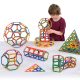 Set educativ de construcție geometrică pentru clasă, 310 piese – Original Polydron Frameworks