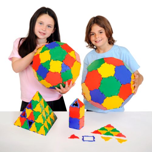 Set educativ de construcție pentru clasă, 184 piese – Original Polydron