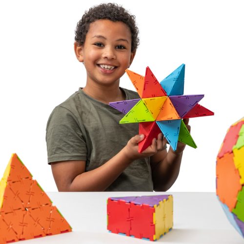 Set educativ de construcție pentru grupuri, 276 piese – Original Polydron