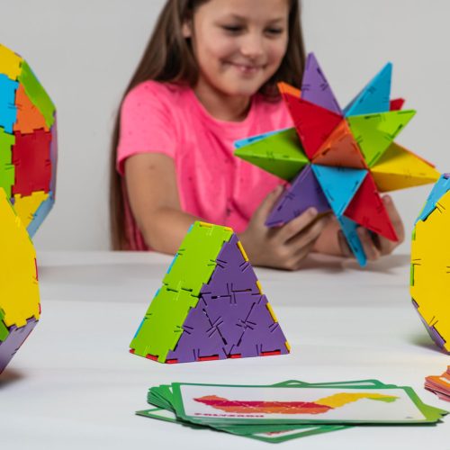 Set educativ de construcție pentru grupuri, 276 piese – Original Polydron