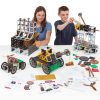 Set educativ pentru știință, tehnologie, inginerie și matematică, 486 piese – Original Polydron STEM