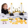 Set educativ pentru construirea podurilor, 134 piese – Original Polydron Bridges