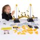 Set educativ pentru construirea podurilor, 134 piese – Original Polydron Bridges