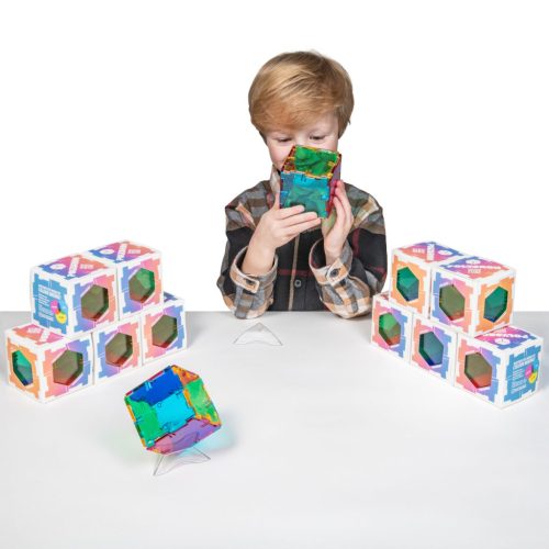 Cub educativ pentru amestecarea culorilor, 7 piese – Original Polydron