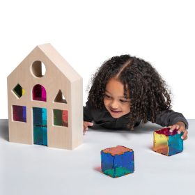  Casă educativă pentru amestecarea culorilor, 49 piese – Original Crystal Polydron CMY