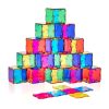 Set educativ translucid pentru amestecarea culorilor, 96 piese – Original Crystal Polydron CMY