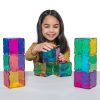 Set educativ translucid pentru amestecarea culorilor, 48 piese – Original Crystal Polydron CMY
