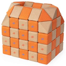 Set de cuburi magnetice moi JollyHeap Creative – 100 piese