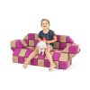 Set de cuburi magnetice moi JollyHeap Basic – 100 piese