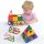 Set educativ de construcție geometrică, 80 piese – Original Polydron Midi Box