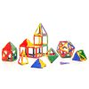 Set educativ de construcție geometrică, 80 piese – Original Polydron Midi Box