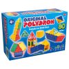 Set educativ de construcție geometrică, 80 piese – Original Polydron Midi Box