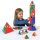 Set educativ de construcție geometrică, 126 piese – Original Polydron Mega Box