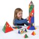 Set educativ de construcție geometrică, 126 piese – Original Polydron Mega Box