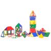 Set educativ de construcție geometrică, 126 piese – Original Polydron Mega Box