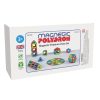 Set educativ de construcție magnetică pentru grupă, 96 piese – Magnetic Polydron