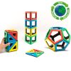 Set de extensie magnetic cu forme geometrice, 48 piese – Magnetic Polydron