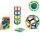 Set de extensie magnetic cu forme geometrice, 48 piese – Magnetic Polydron