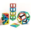 Set de extensie magnetic cu forme geometrice, 48 piese – Magnetic Polydron