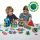 Set educativ complet de construcție magnetică pentru grupă, 184 piese – Magnetic Polydron
