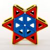 Set educativ complet de construcție magnetică pentru grupă, 184 piese – Magnetic Polydron