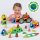 Set educativ de construcție magnetică cu vehicule și figurine, 92 piese – Magnetic Polydron