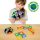 Set educativ de construcție magnetică cu forme 3D, 36 piese – Magnetic Polydron Sphera