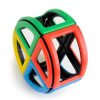 Set educativ de construcție magnetică cu forme 3D, 36 piese – Magnetic Polydron Sphera