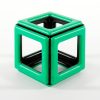 Set educativ de construcție magnetică cu solide platonice, 50 piese – Magnetic Polydron