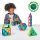 Set educativ de construcție magnetică cu forme geometrice, 70 piese – Magnetic Polydron
