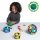 Set educativ de construcție magnetică cu acrobați, 54 piese – Magnetic Polydron