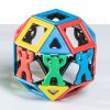 Set educativ de construcție magnetică cu acrobați, 54 piese – Magnetic Polydron