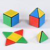 Set educativ de construcție magnetică 2D și 3D, 24 piese – Solid Magnetic Polydron