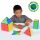 Set educativ de construcție magnetică pentru grupă, 72 piese – Solid Magnetic Polydron
