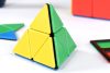 Set educativ de construcție magnetică cu forme geometrice, 104 piese – Solid Magnetic Polydron