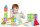 Set de construcție magnetică translucidă, 96 piese – Polydron KinderMag