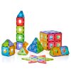 Set de construcție magnetică translucidă, 96 piese – Polydron KinderMag