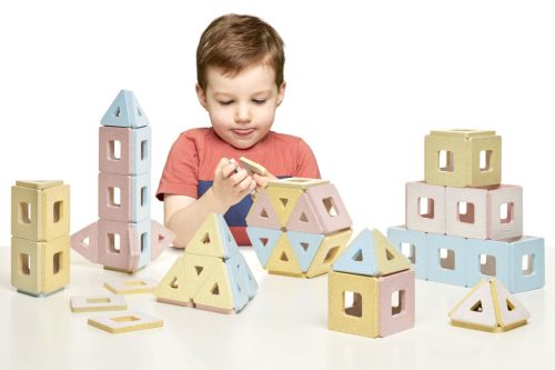 Set de construcție magnetică, 96 piese – Polydron KinderMag