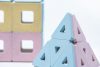 Set de construcție magnetică, 96 piese – Polydron KinderMag