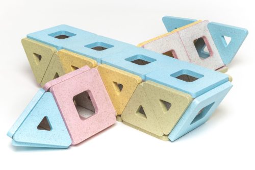 Set de construcție magnetică, 96 piese – Polydron KinderMag