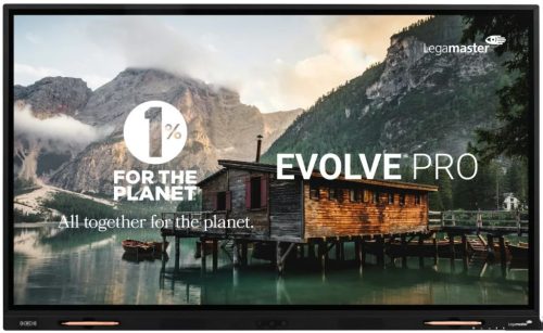 Display interactiv Legamaster Evolve PRO cu software educațional Gynzy