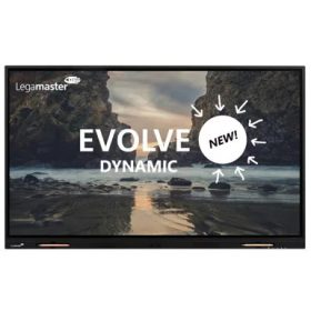   Display interactiv Legamaster Evolve Dynamic cu software educațional Gynzy