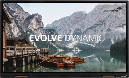 Display interactiv Legamaster Evolve Dynamic cu software educațional Gynzy