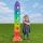 Set de construcție gigant cu piese translucide, 60 piese – Giant Polydron