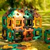 Set de construcție gigant pentru grupă, culori naturale, 80 piese – Giant Polydron