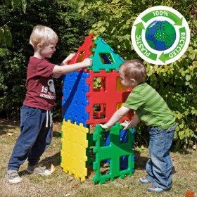   Set educativ de construcție gigant, 12 piese – XL Polydron